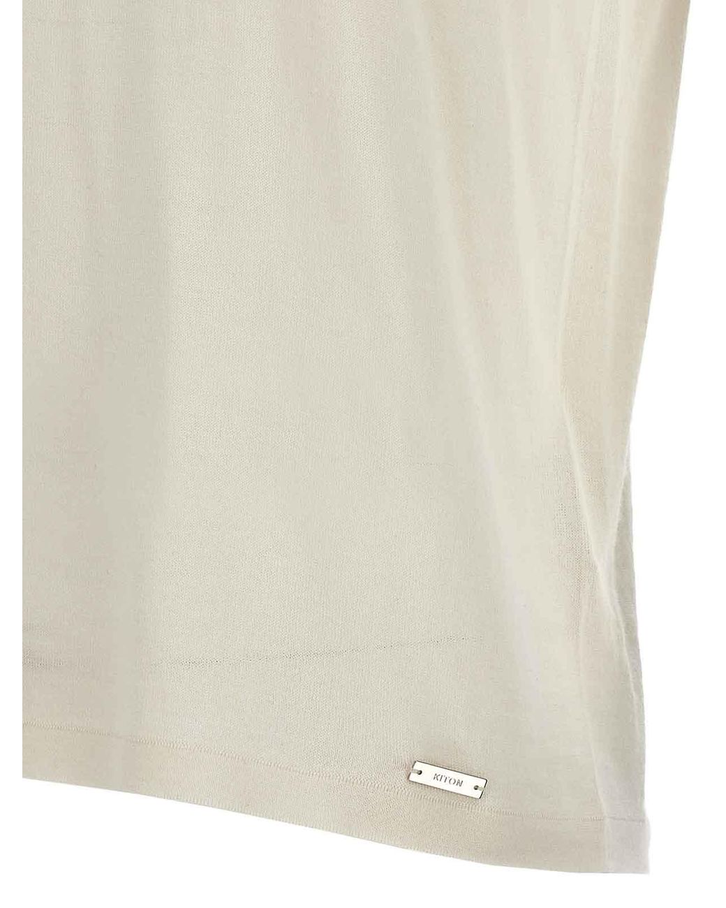 Kiton White T-Shirts