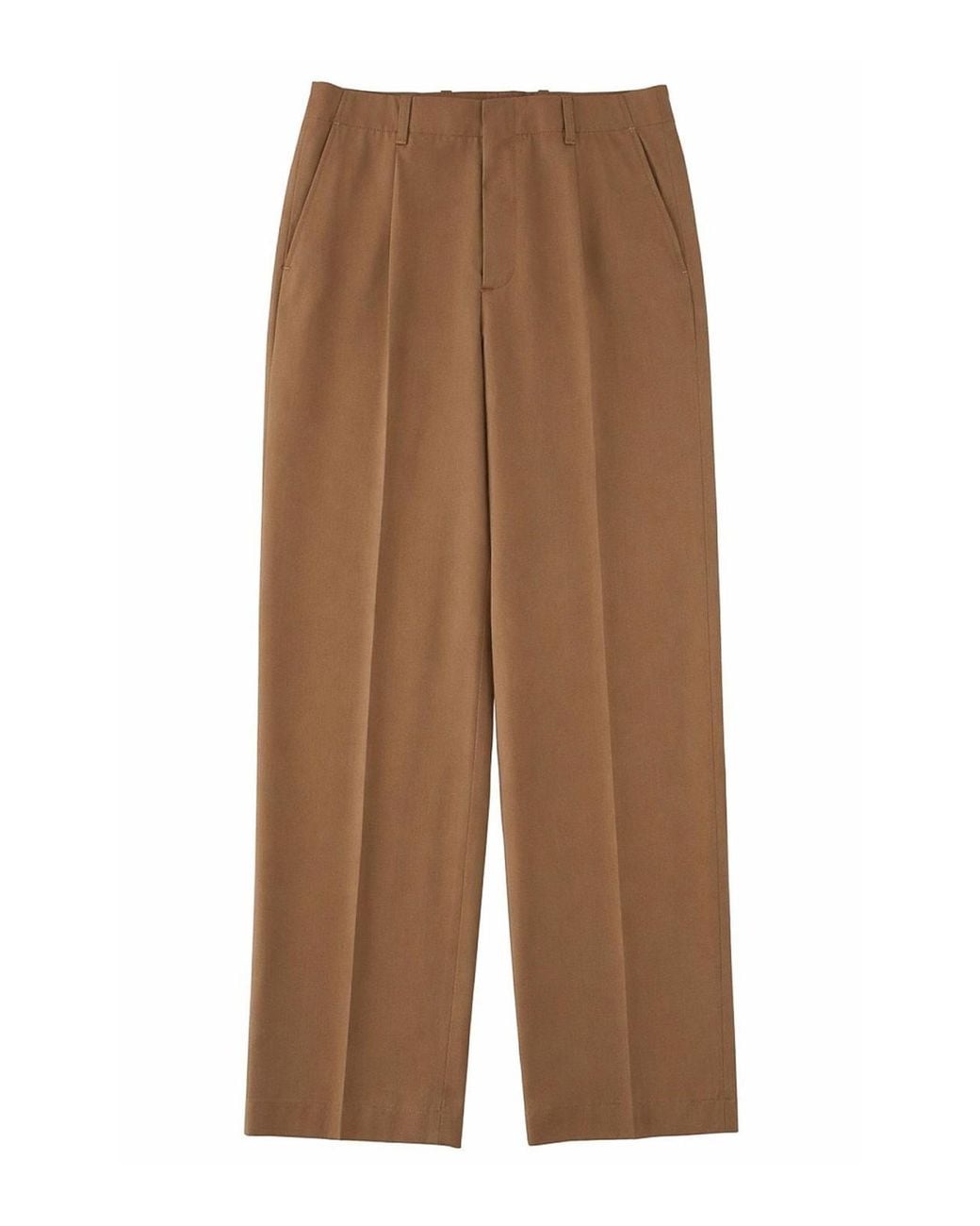Our Legacy Brown Tailored Trousers With Pleats for men