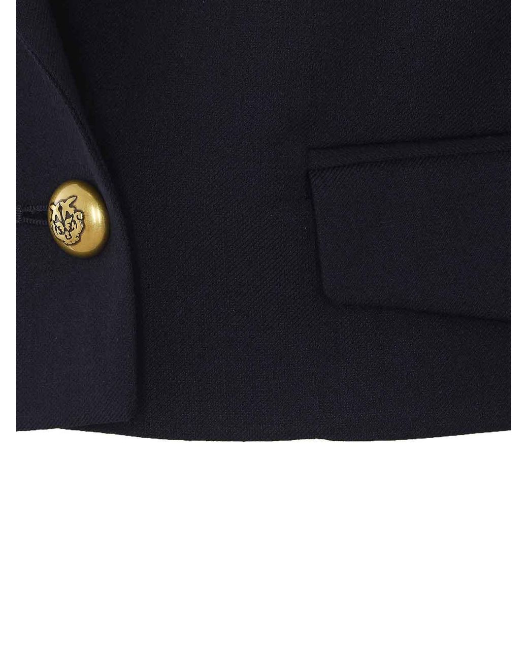 Mulberry Blue Manna Cropped Jacket