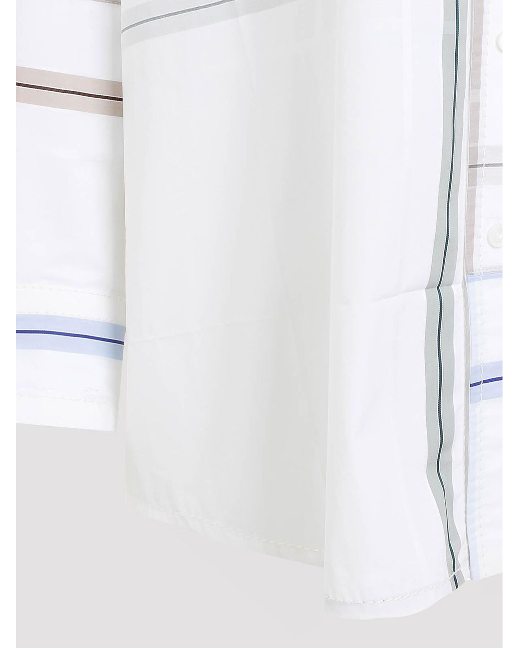 Bottega Veneta White Check Shirt