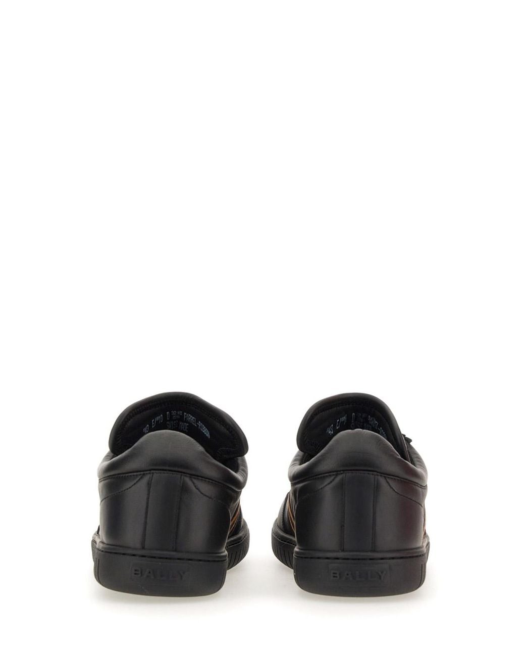 Bally Black Sleek Logo Sneakers For for men