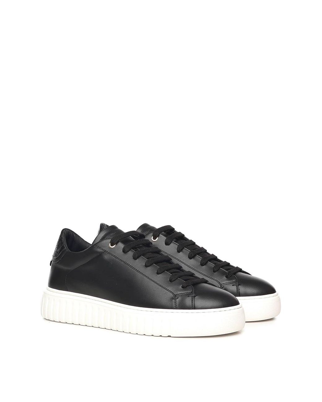Giuliano Galiano Black Sneakers Mars for men