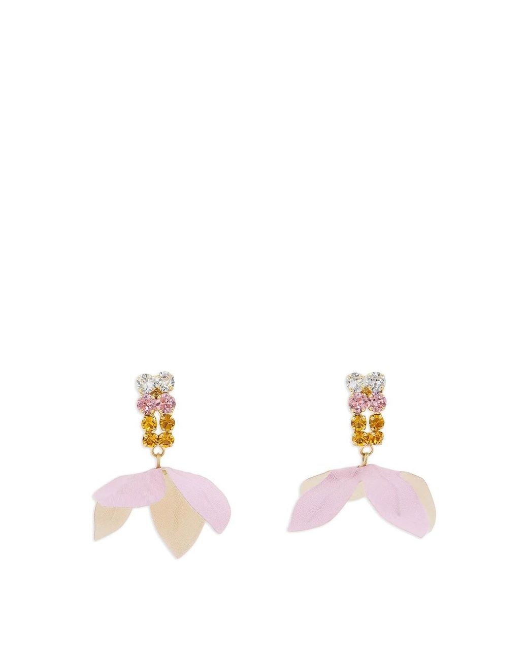 Marni Multicolor Flower Earrings