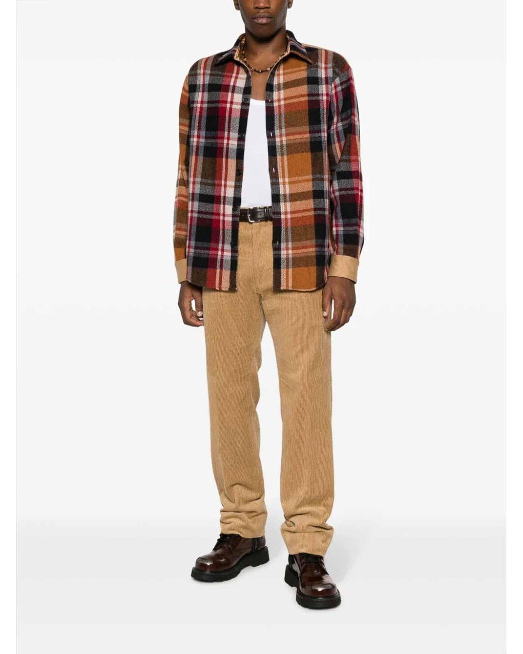 DSquared² Natural Straight Trousers for men