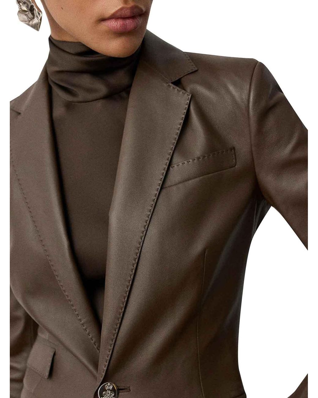 Polo Ralph Lauren Brown Parker Blazer
