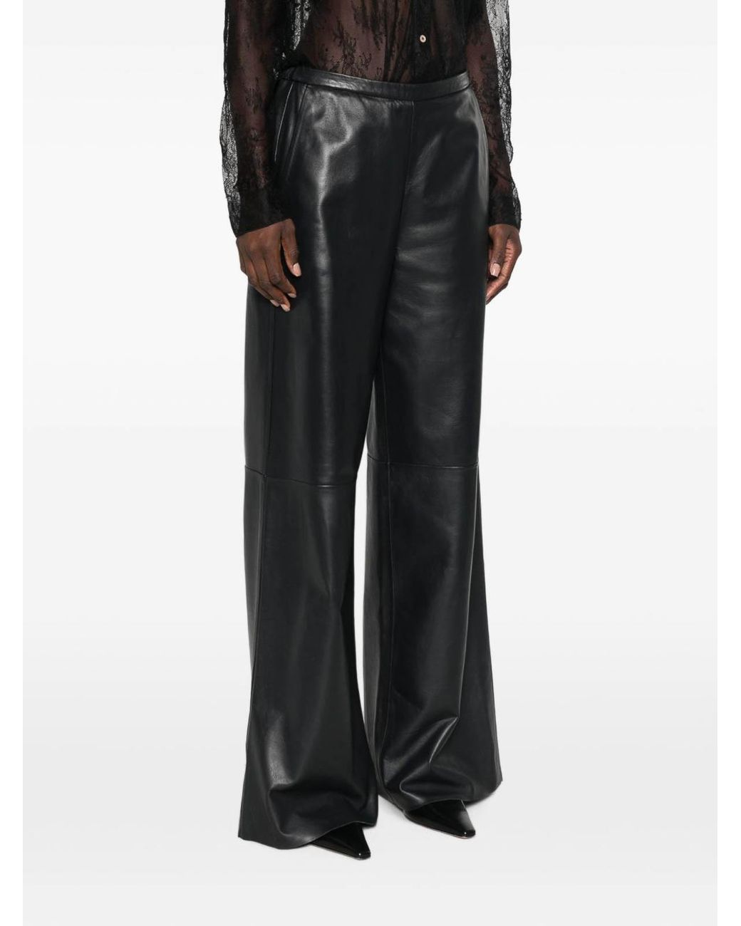 Forte_forte Gray Elegant My Pants Trousers