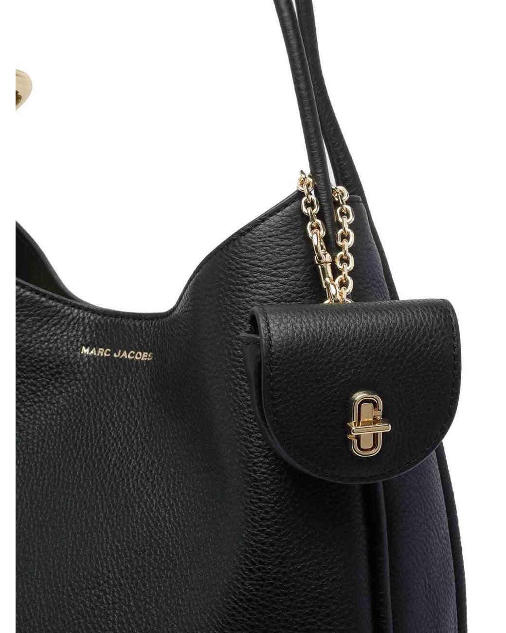 Marc Jacobs Black The Large Dual Hobo Bag