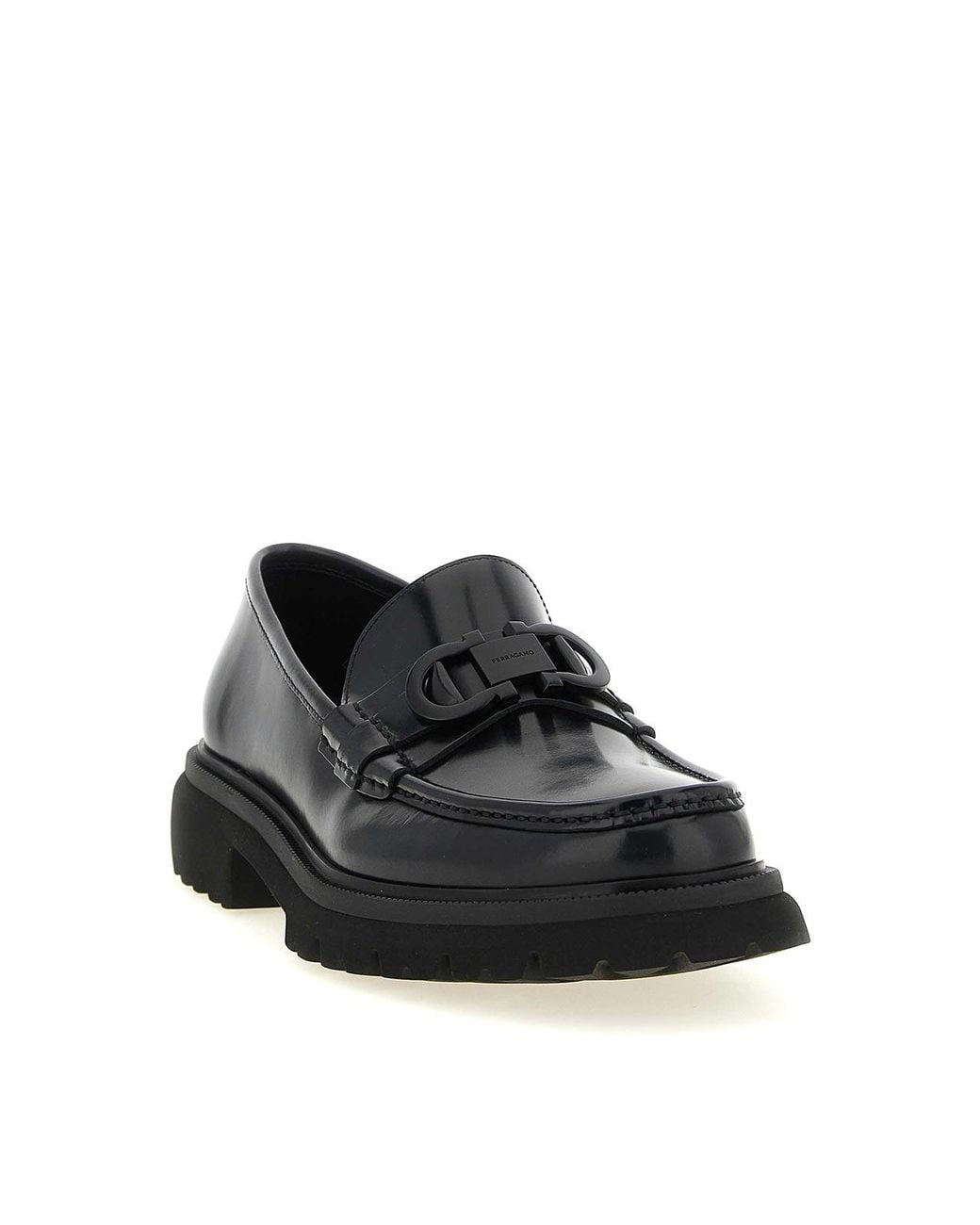Ferragamo Black Loafers for men