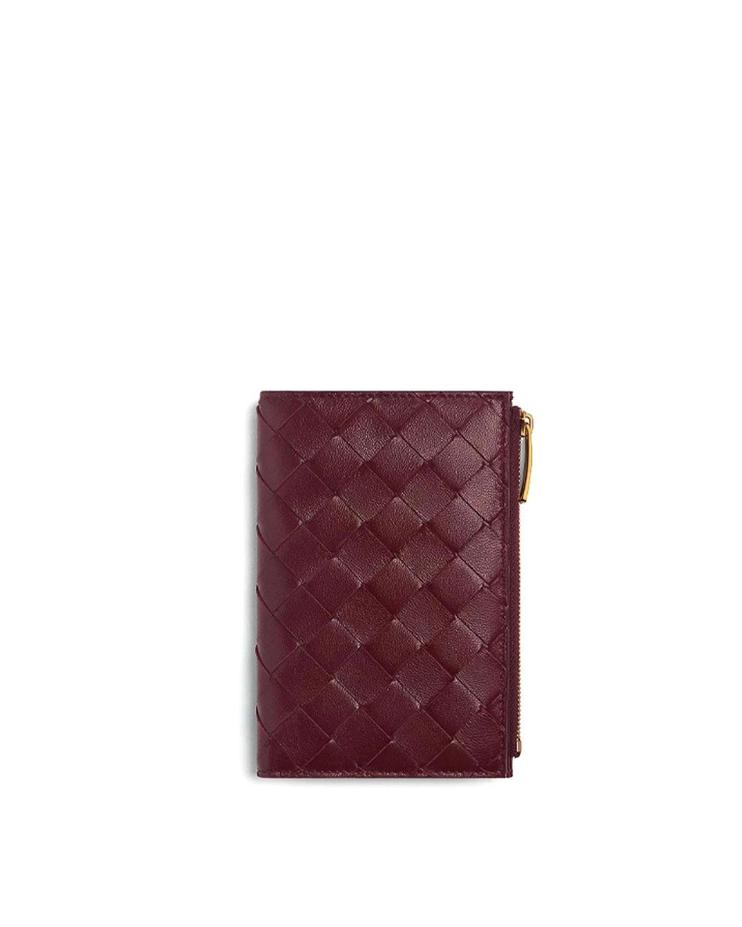 Bottega Veneta Purple Intrecciato Wallet