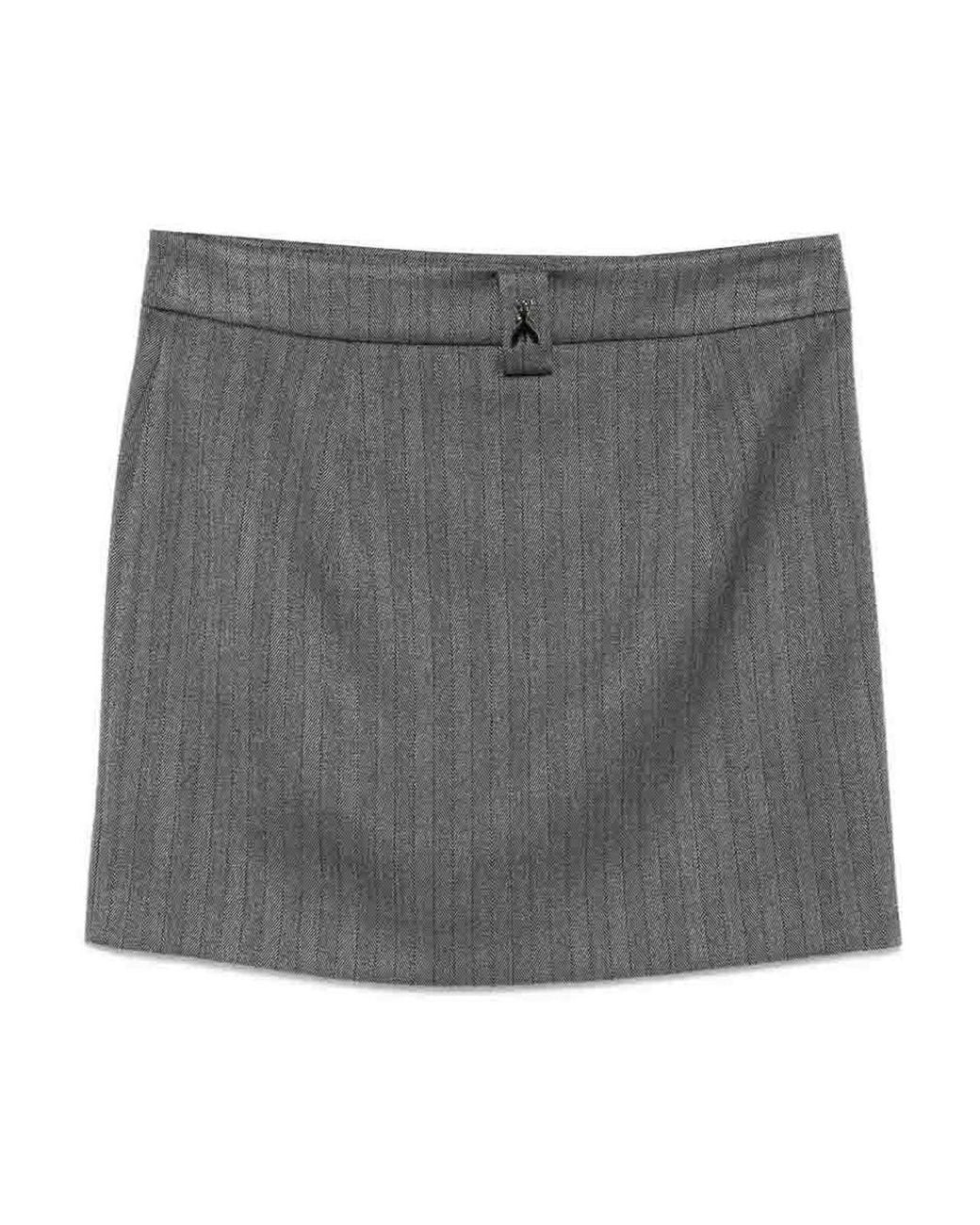 Patrizia Pepe Gray Skirt