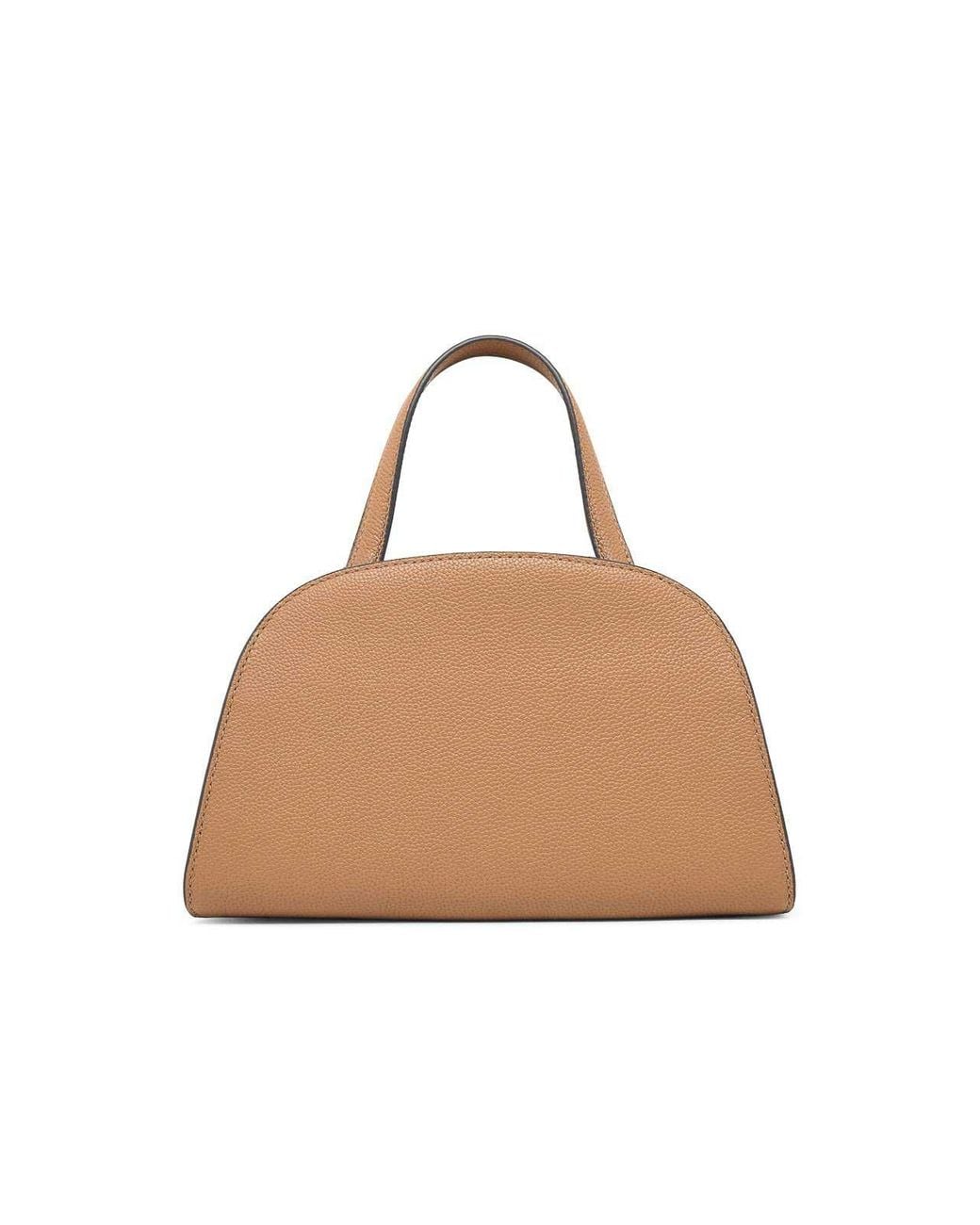Tory Burch Natural Romy Small Leather Top Case
