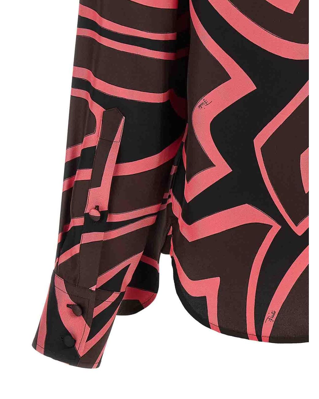 Emilio Pucci Red Labirinto Shirt