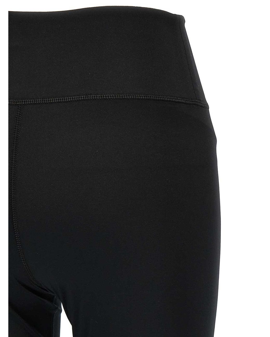 Balenciaga Black Polyester Leggings Clothing