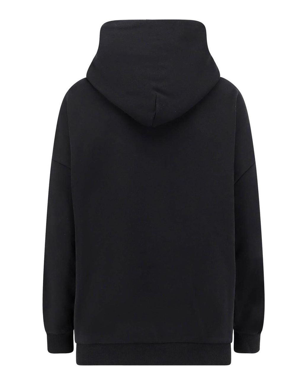 Givenchy Black Cotton Sweatshirt With Hood