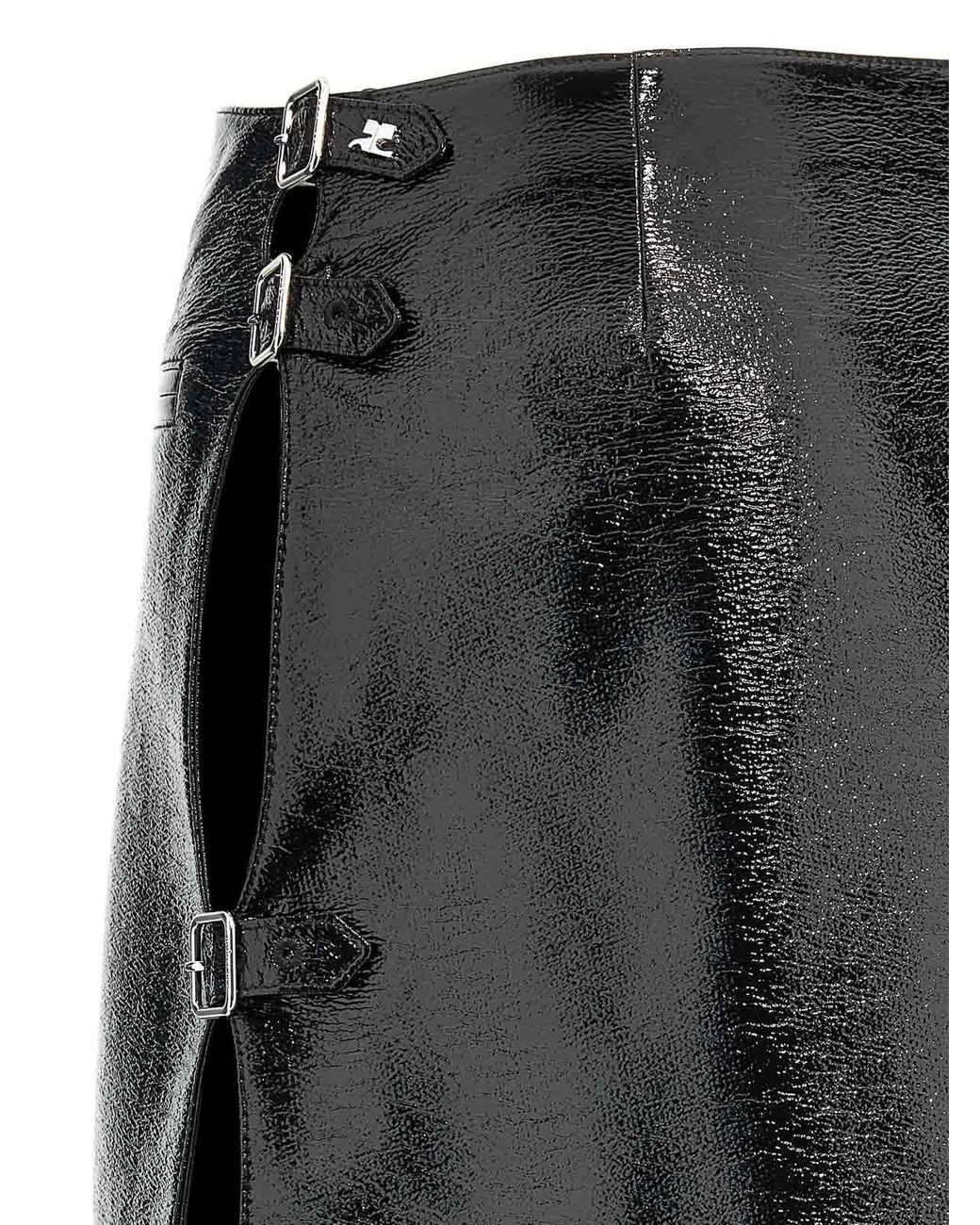 Courreges Black Skirt