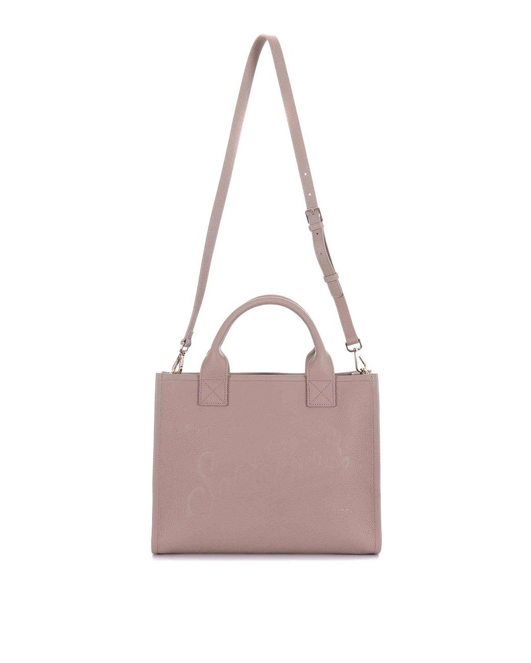 Mc2 Saint Barth Purple Shopping Bag