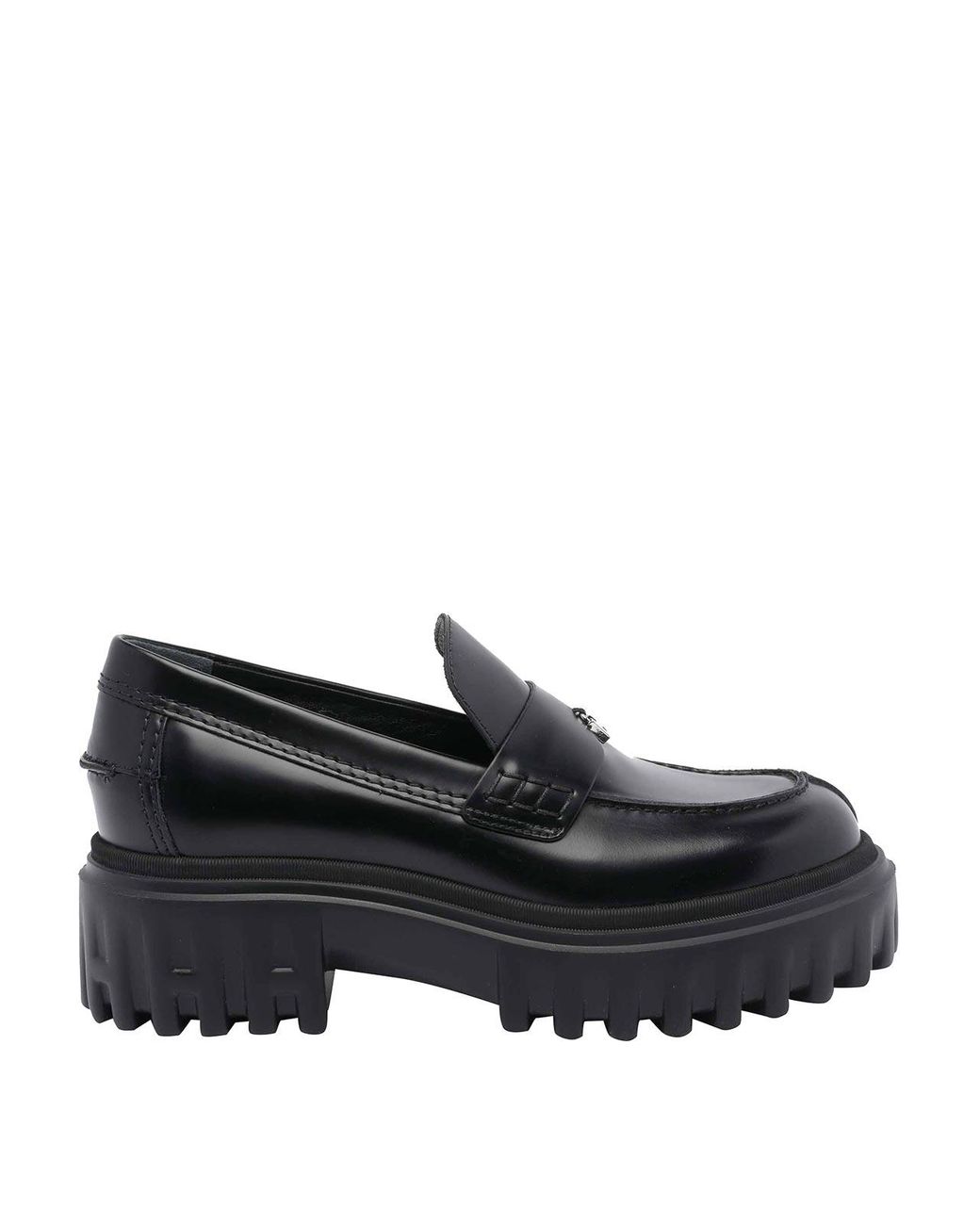 Hogan Black H700 Loafers