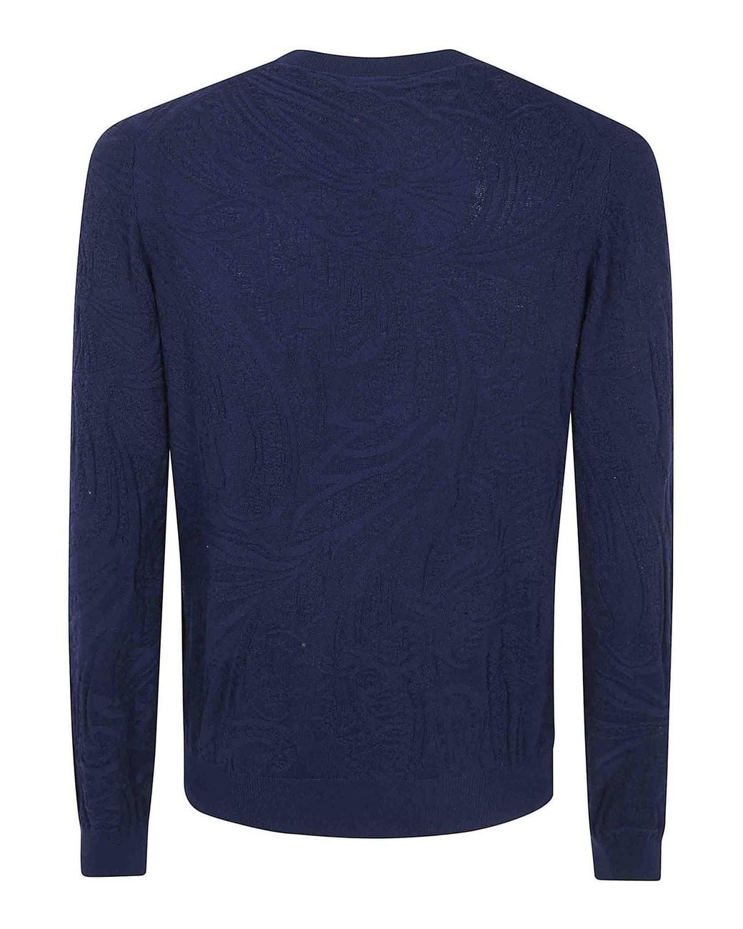 Suéter Cuello Redondo Etro de hombre de color Blue