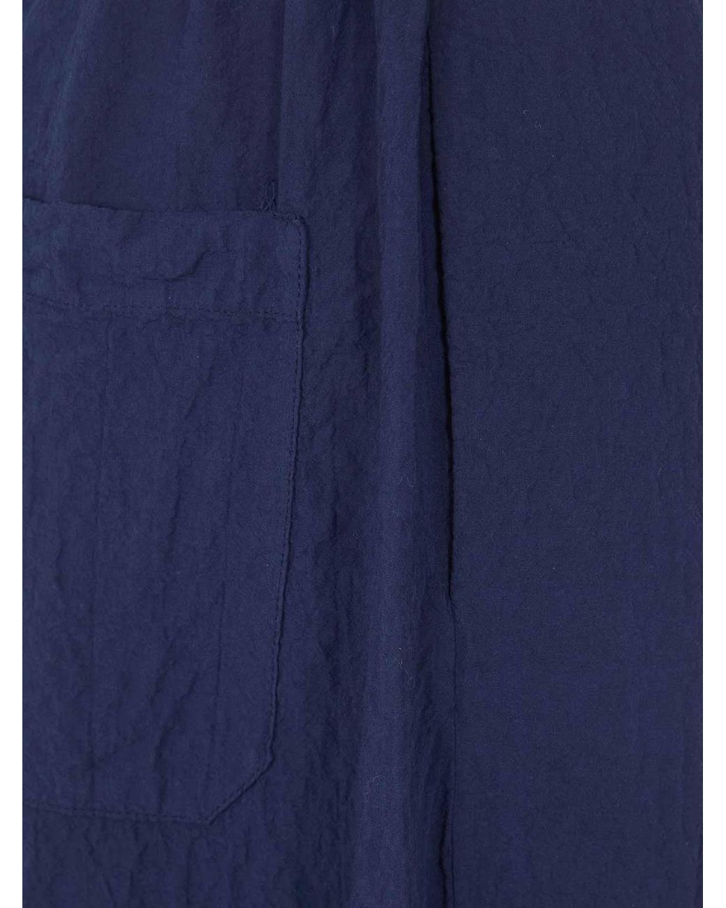 Labo.art Blue Diana Rock Cotton Straight Trousers