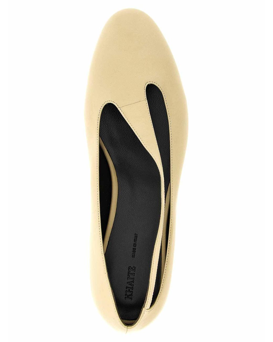 Khaite Natural 'Diana' Ballet Flats