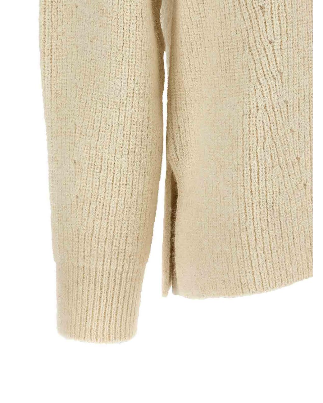 Isabel Marant Natural Thais Sweater With Alamari