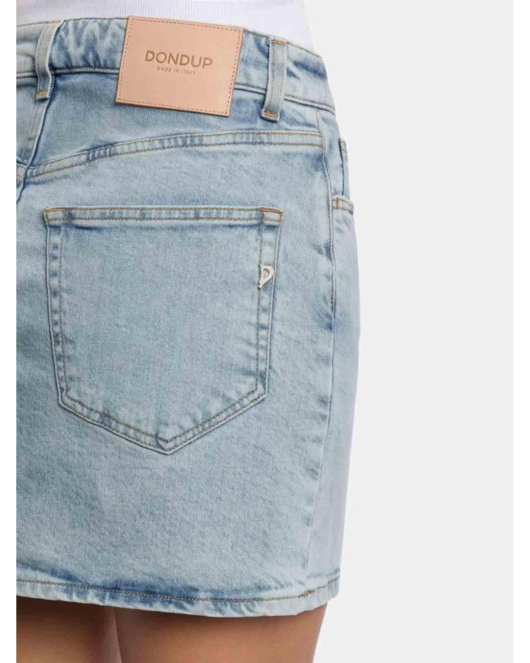 Minifalda Dondup de color Blue