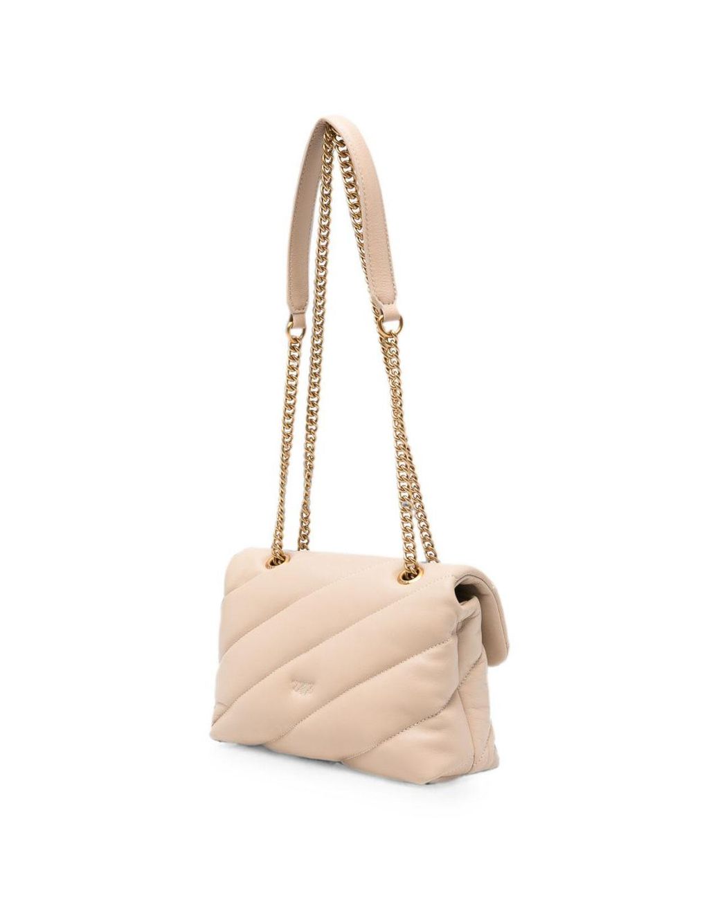 Pinko Natural Light Love Puff Mini Quilted Bag