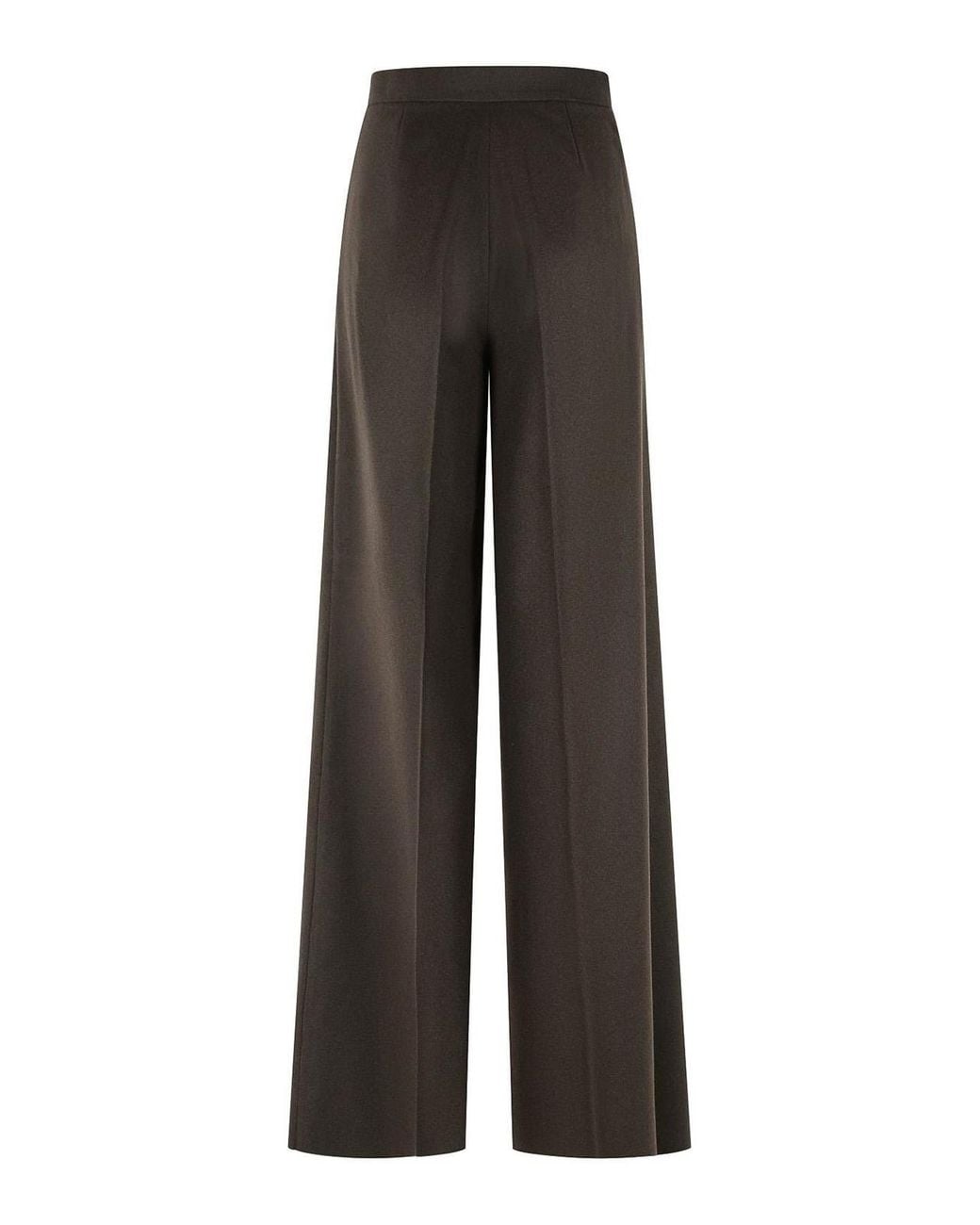 Max Mara Gray Filato Camel Pants