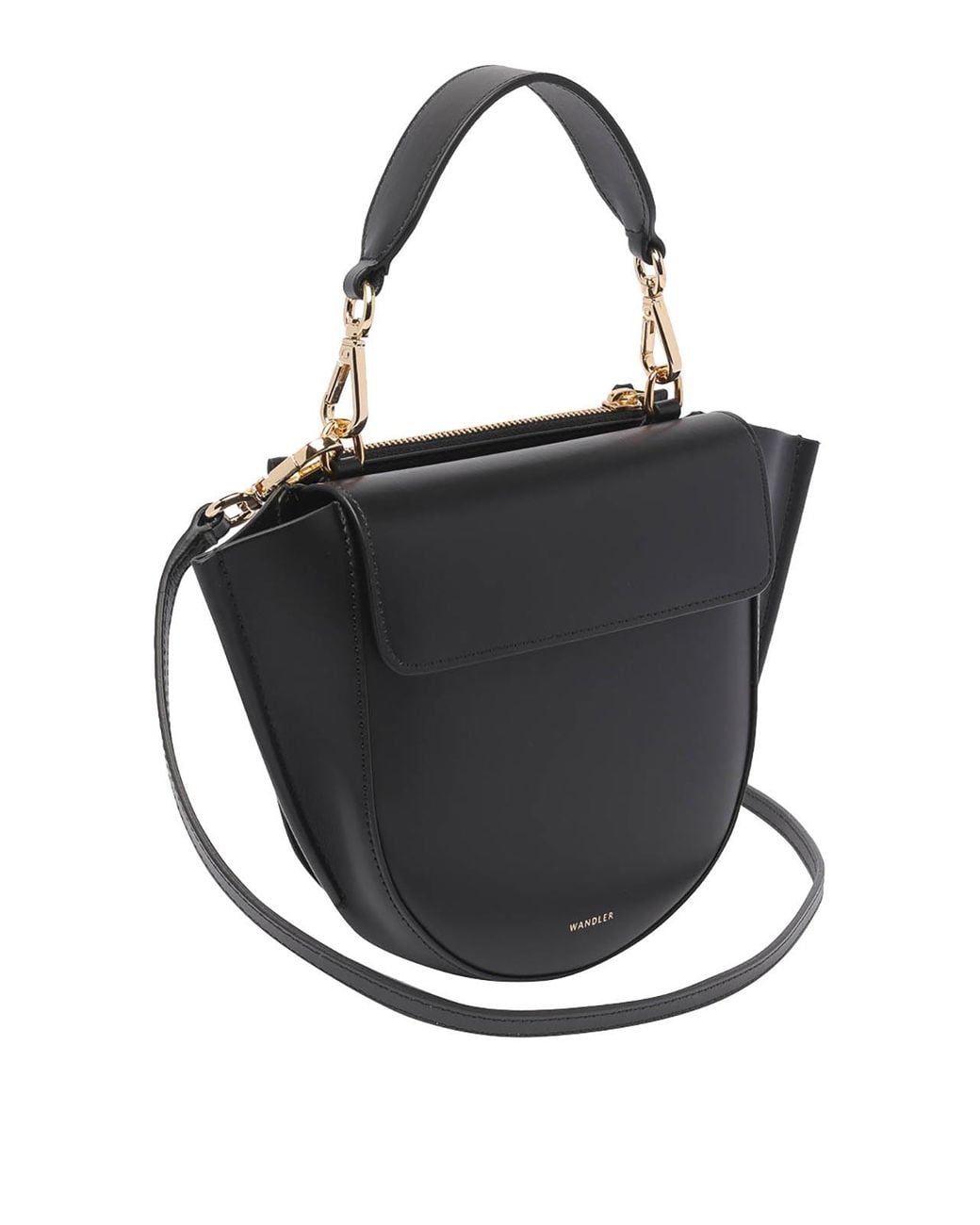 Wandler Black Mini Hortensia Handbag