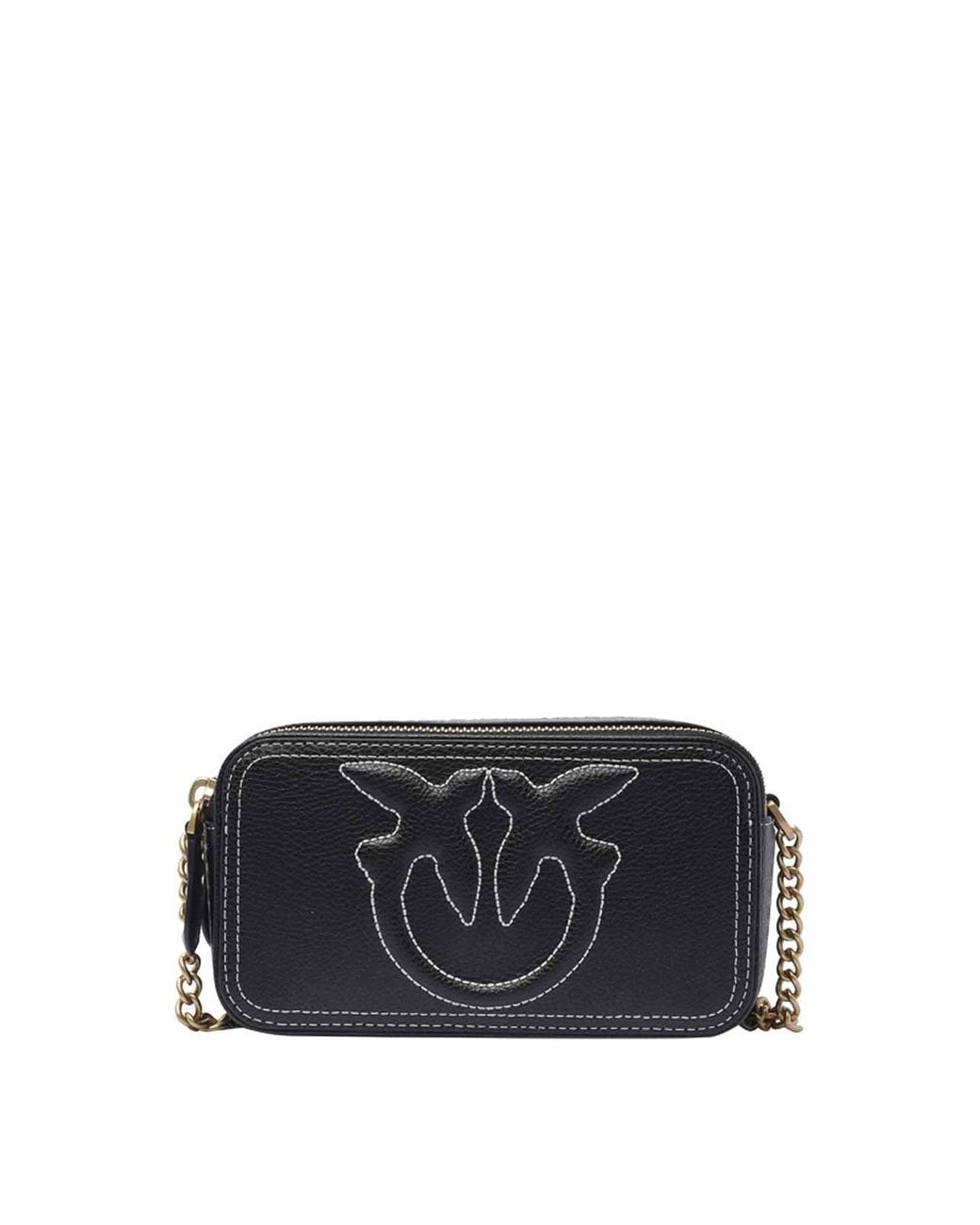 Pinko Black Carrie Camera Bag