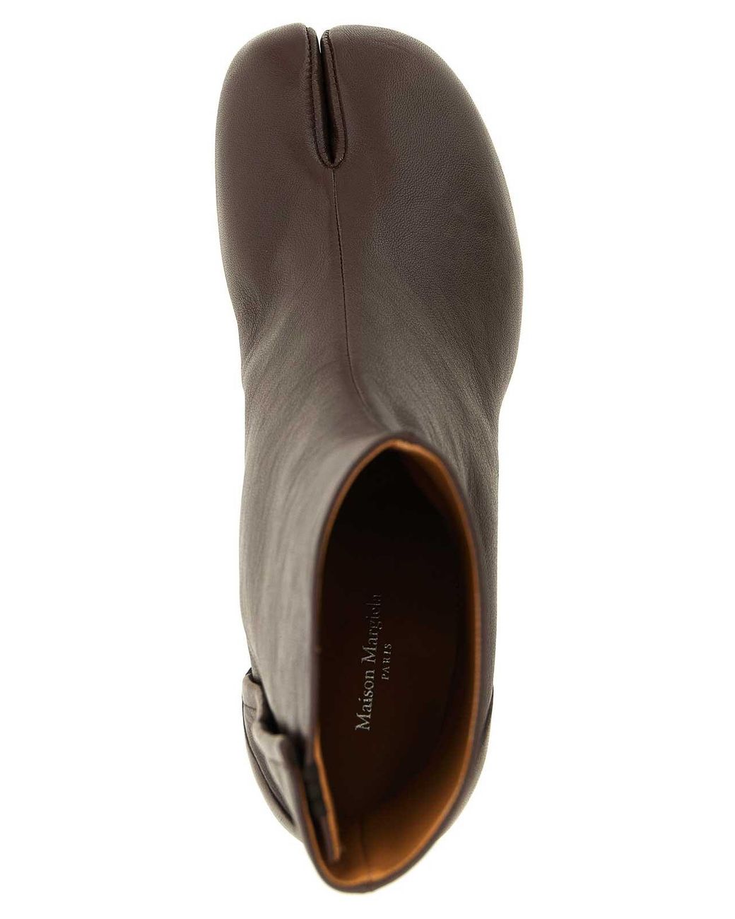 Maison Margiela Brown Tabi' Ankle Boots