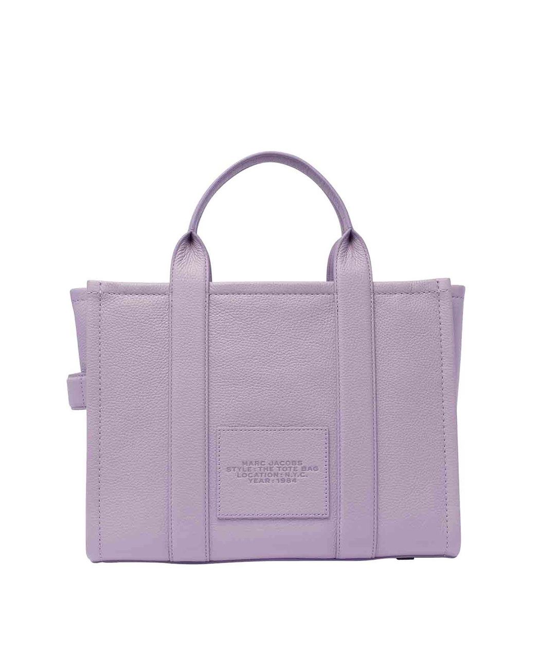 Marc Jacobs Purple The Leather Medium Tote