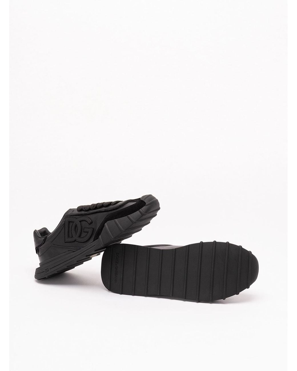 Dolce & Gabbana Black Dolce & Gabbana Dg Athletic Low-Top Sneakers
