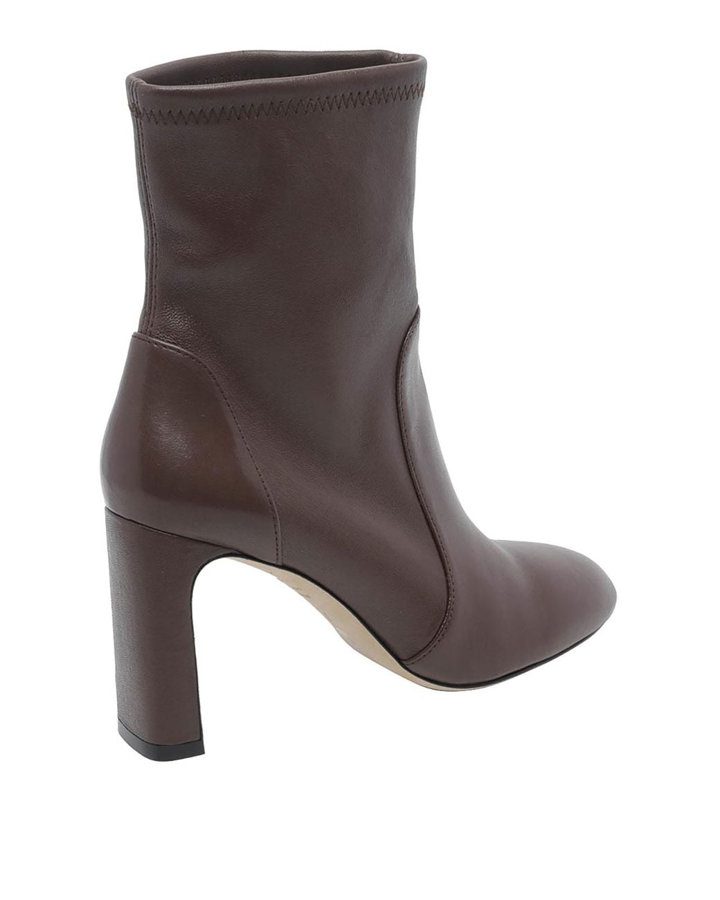 Stuart Weitzman Brown Babette Pump Booties