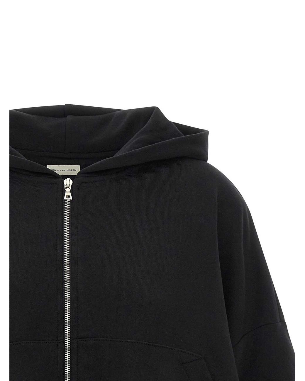 Dries Van Noten Black Hannett' Hoodie