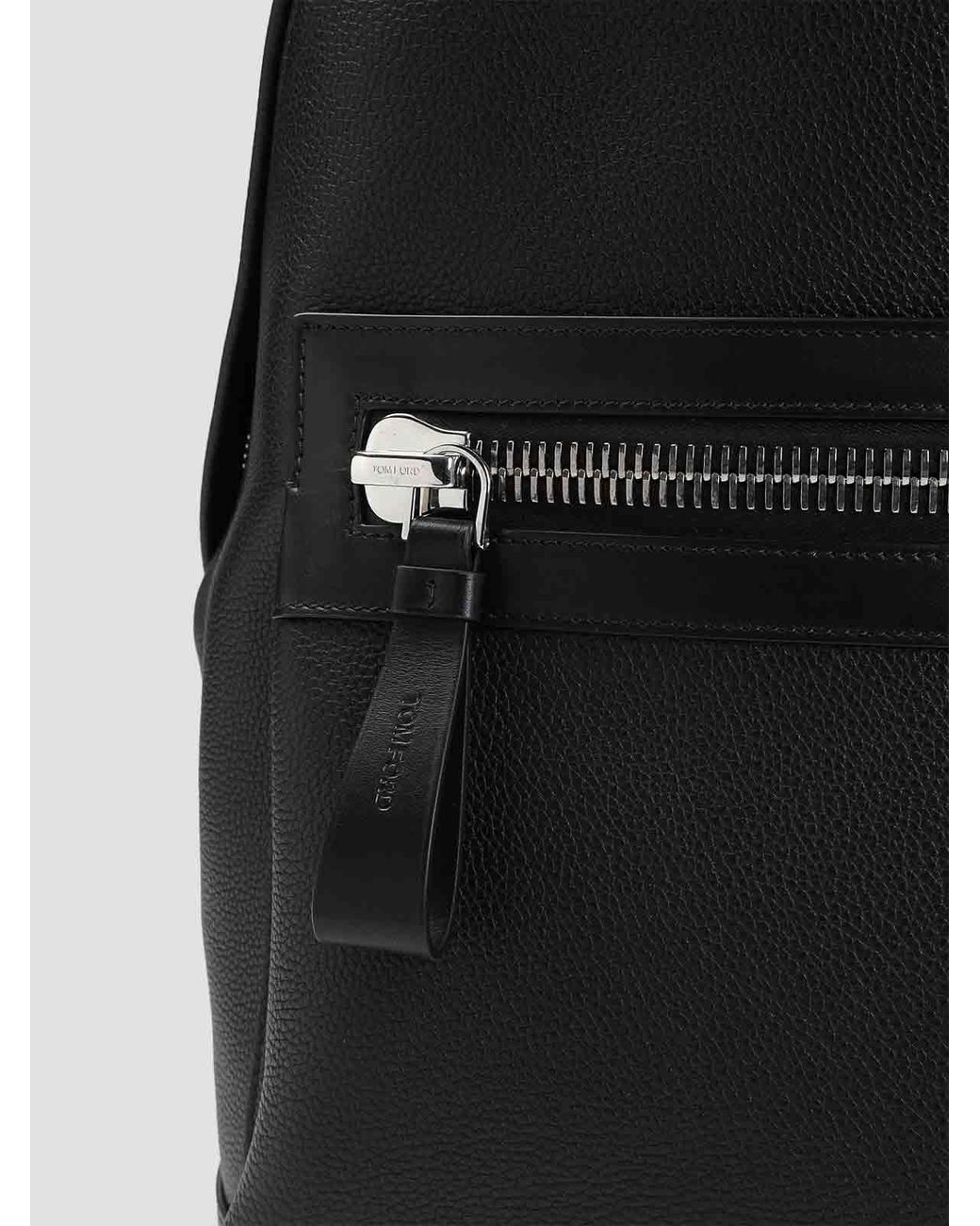 Tom Ford Black Backpack for men