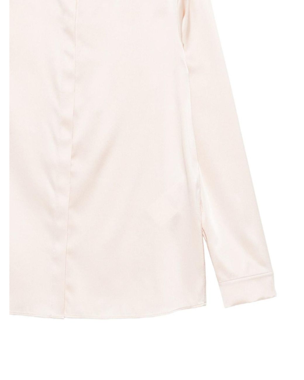 Emporio Armani White Silk Shirt