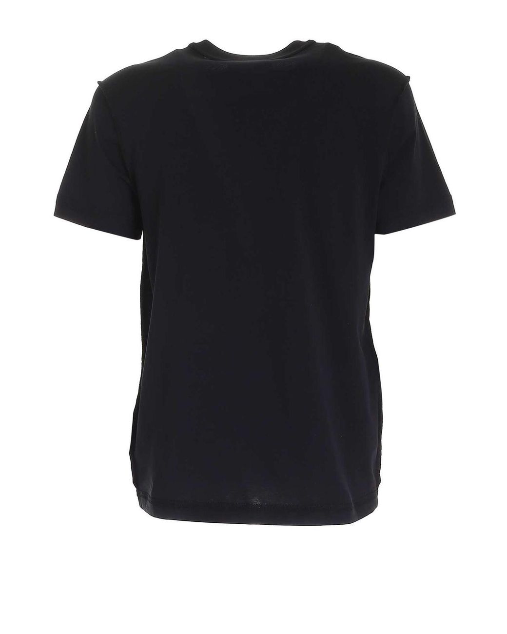 Moschino Black Embroidery T-Shirt for men
