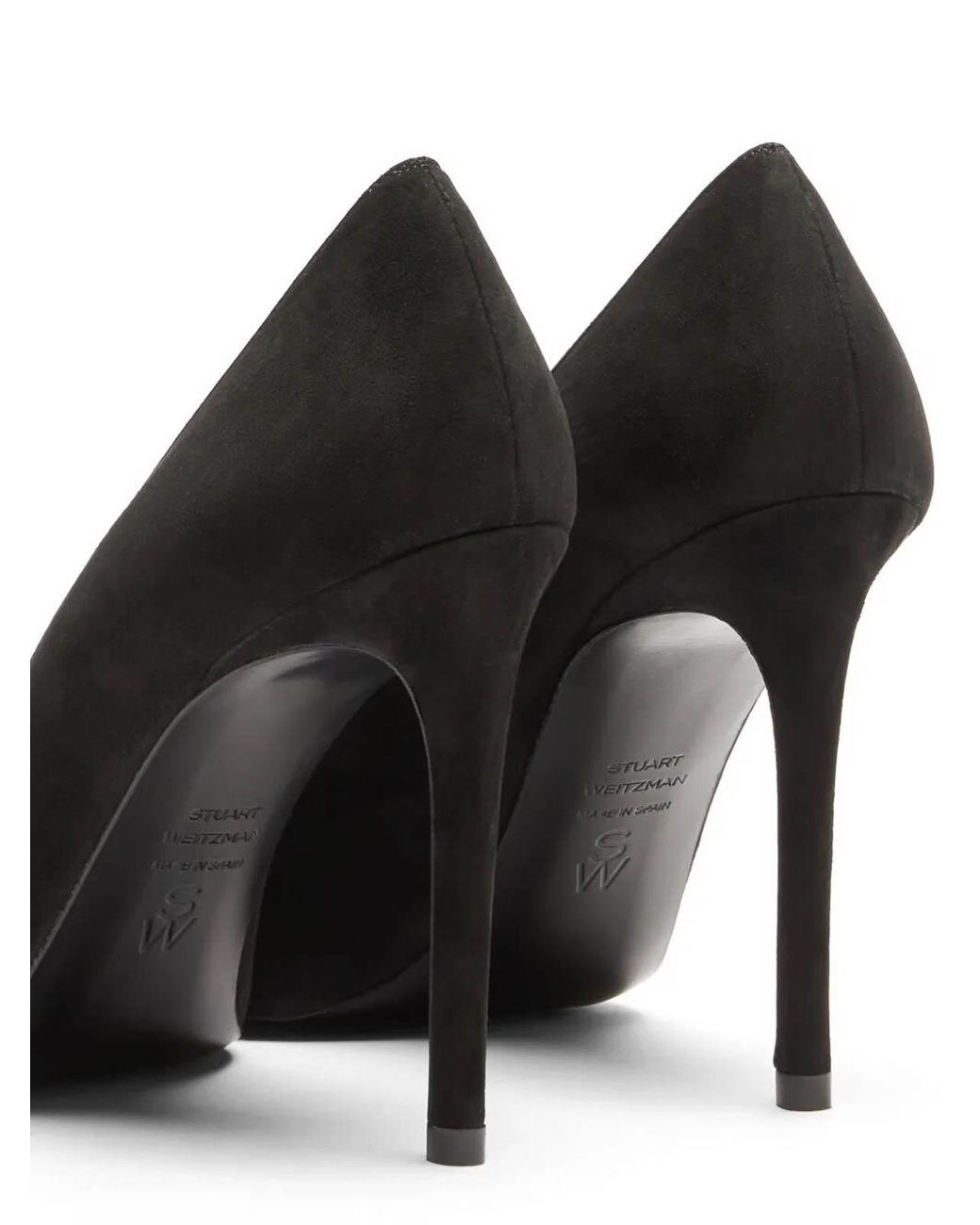 Stuart Weitzman Black "Stuart Power" Decollete T. 100