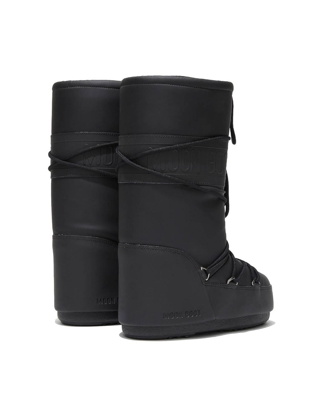 Moon Boot Black Boots for men