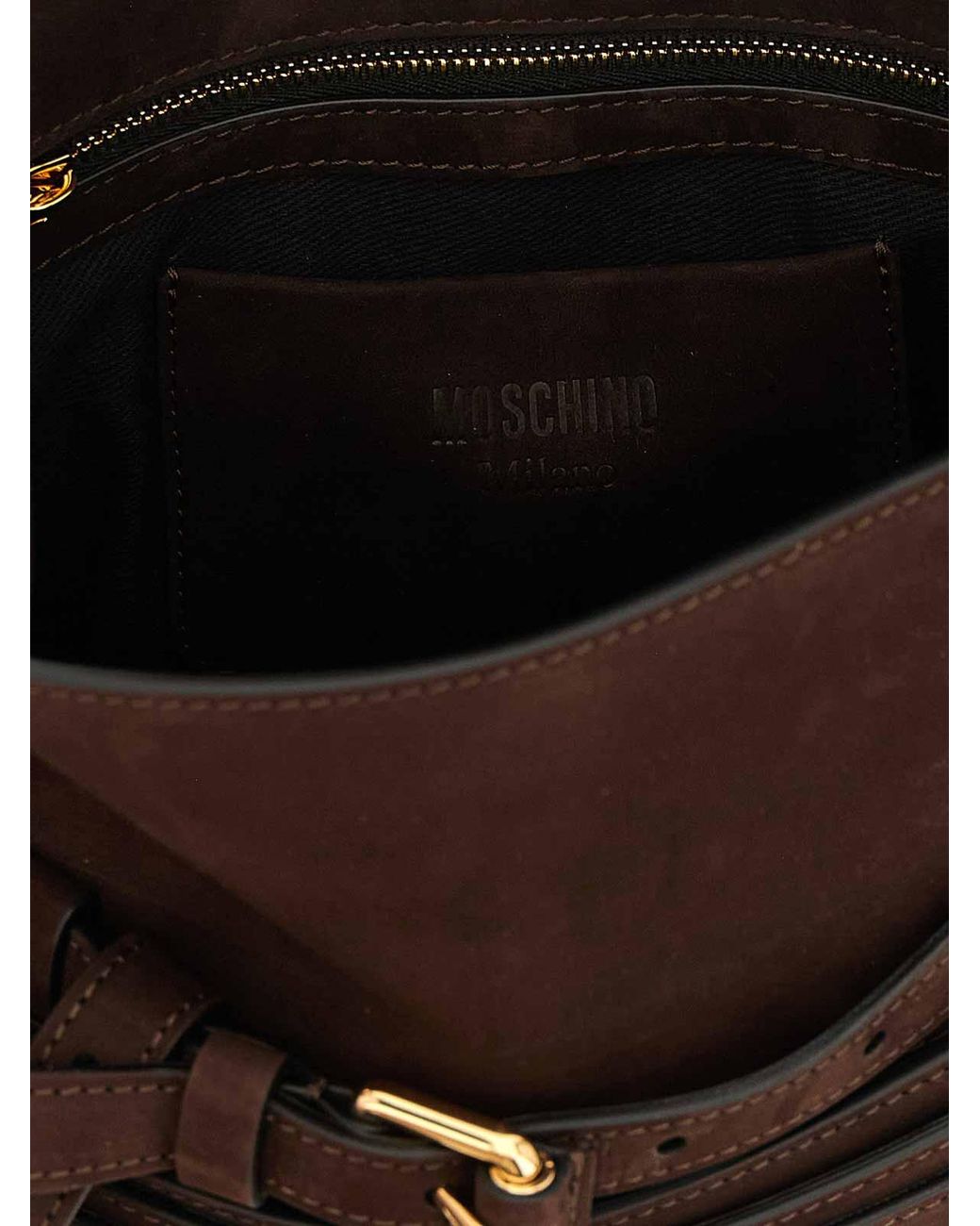 Moschino Black Regular 'Tie Me' Handbag