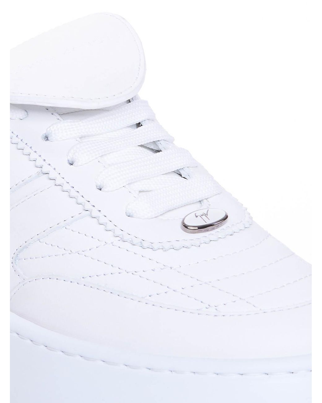 Giuseppe Zanotti White Gz League Maxi Sneakers