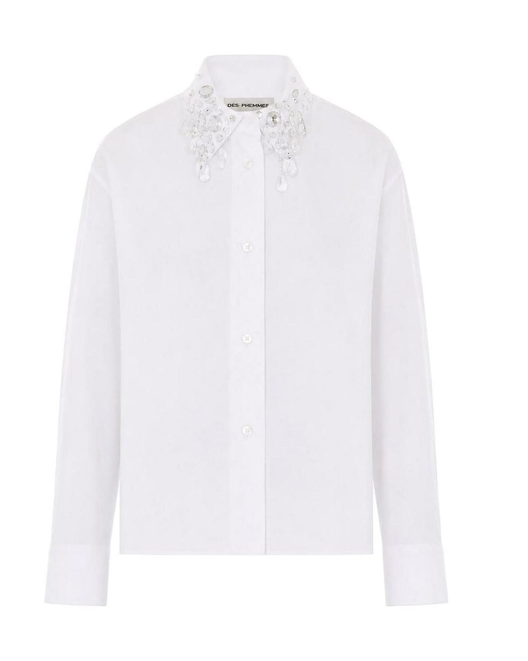 Camicia Classica di Des Phemmes in White