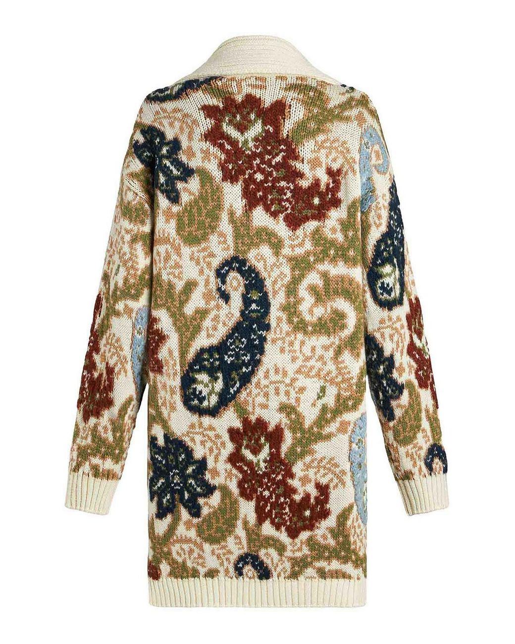 Etro Metallic Maxi Cardigan