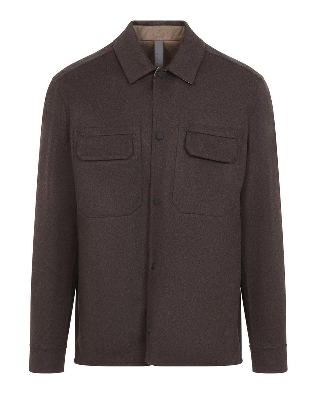 Sease Brown Overshirt Jacket for men