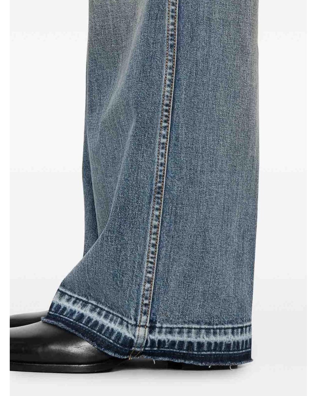 Vaqueros Rectos Amiri de hombre de color Blue