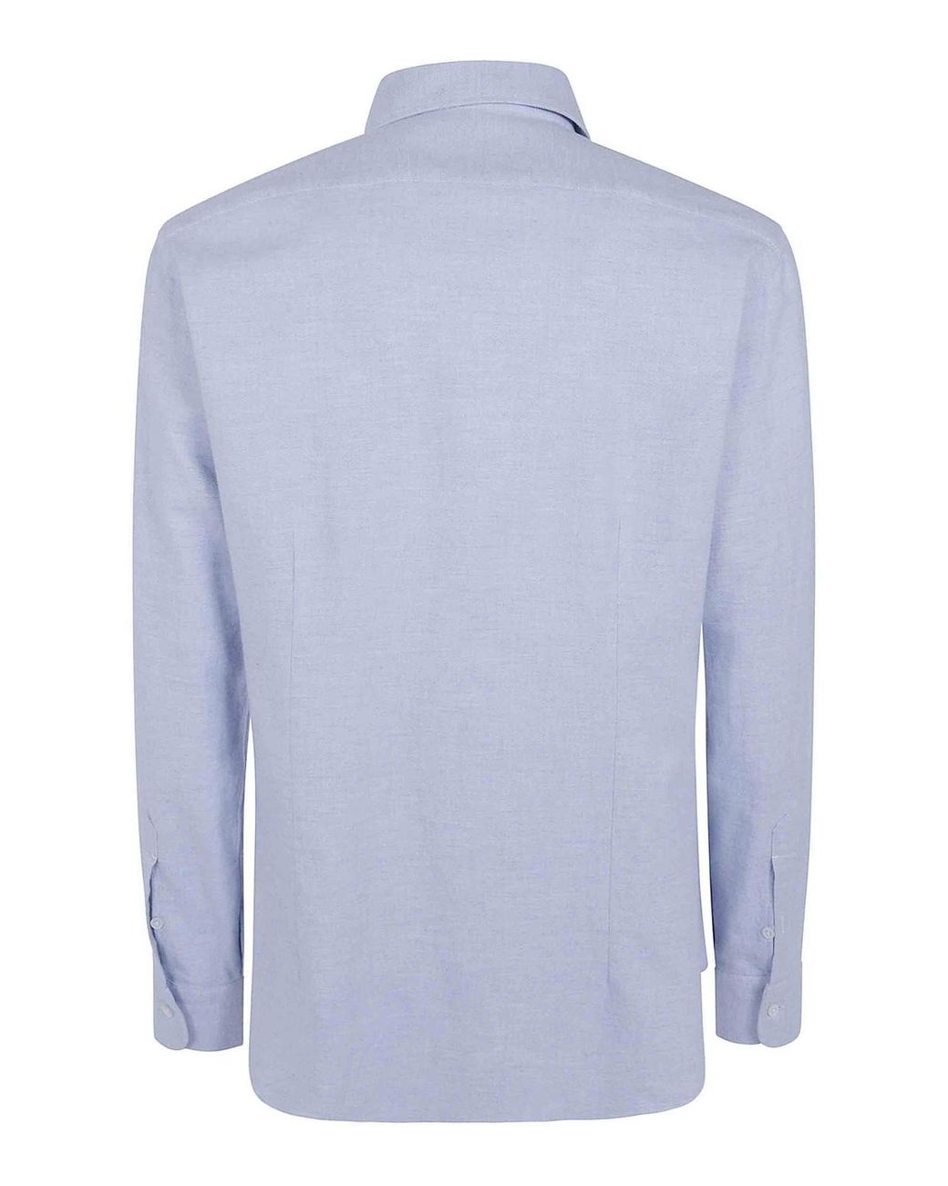 Barba Napoli Blue Classic Shirt for men