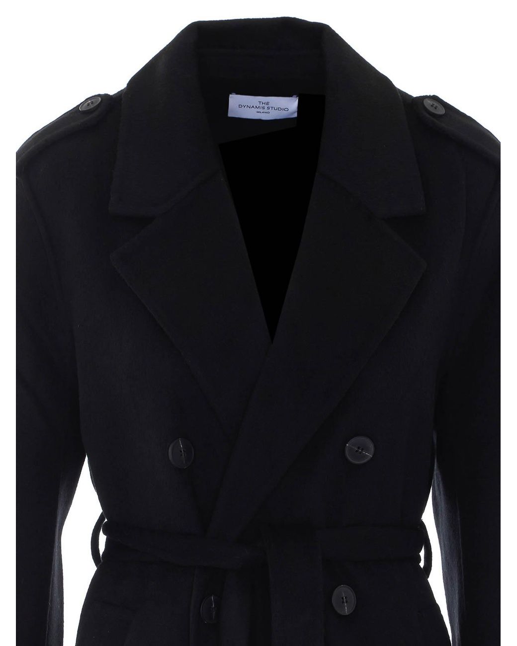 The Dynamis Studio Black New York Long Trench