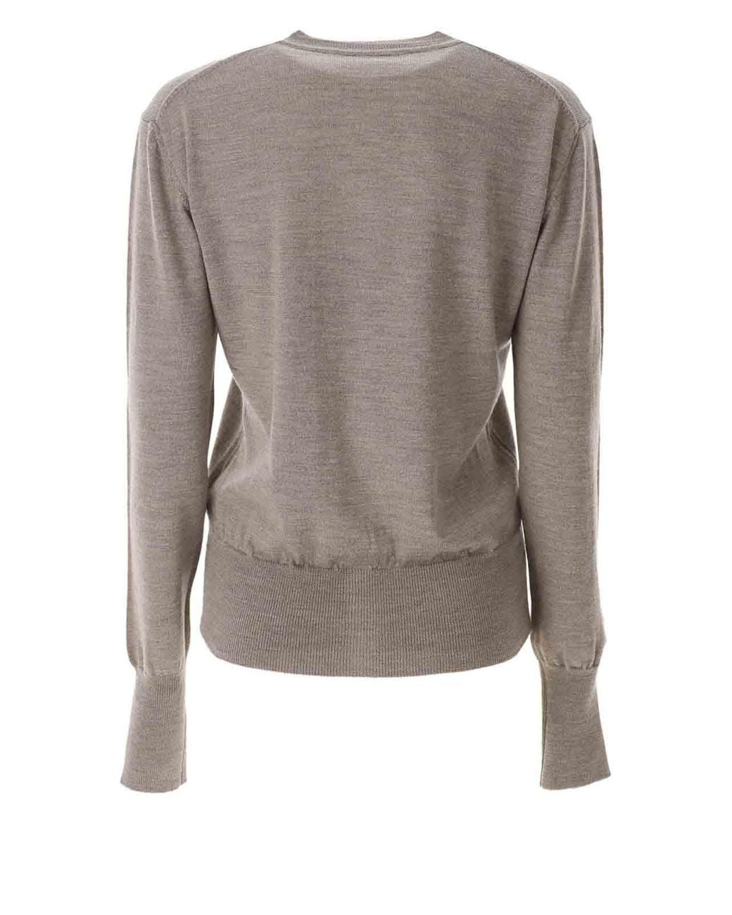 Vivienne Westwood Gray Bea Cardigan