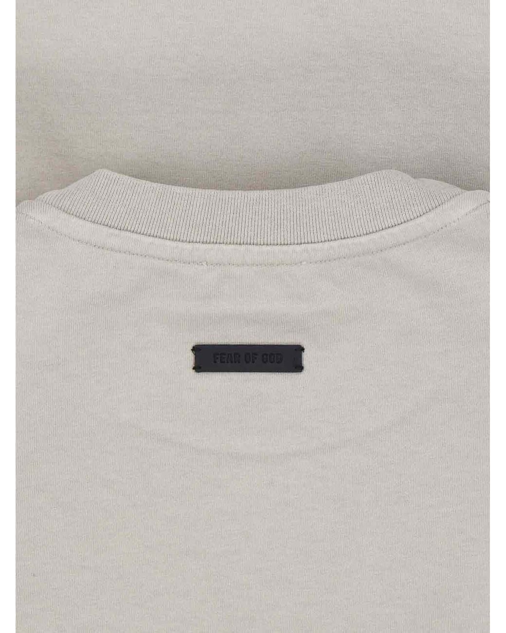 Fear Of God White T-Shirt for men